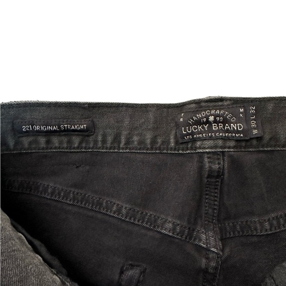Lucky Brand Gray Men’s 221 Original Straight Jeans size 30x32 - Picture 17 of 17